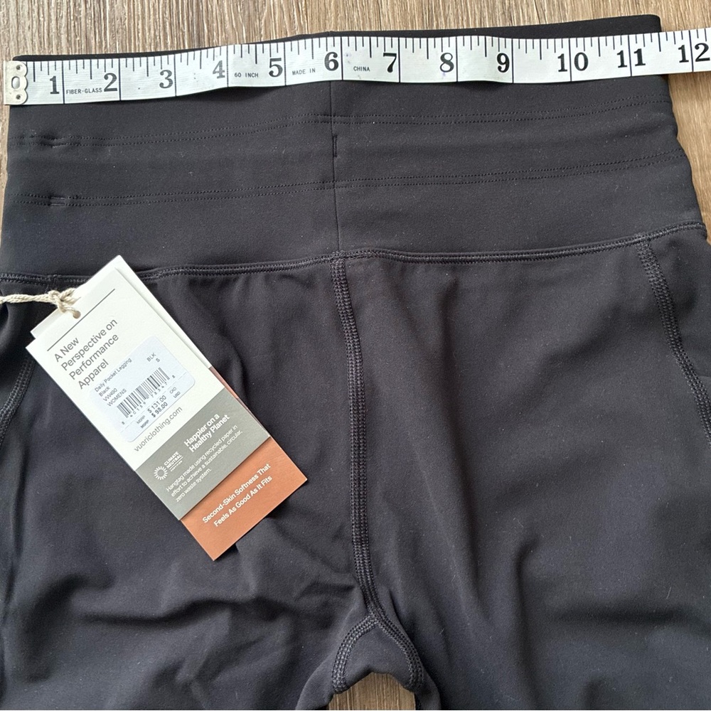 SOLD SOLD Vurori Womens Daily Pocket Leggin Black Sz Small VW490 NWT - Picture 4 of 5
